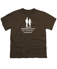 Load image into Gallery viewer, Husband's and Wive's  - Youth T-Shirt
