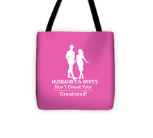 Load image into Gallery viewer, Husband's and Wive's  - Tote Bag

