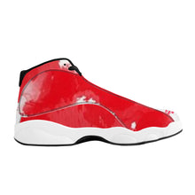 Load image into Gallery viewer, Get That Bag, Basketball Shoes - Red &amp; White
