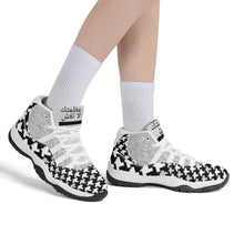 Load image into Gallery viewer, Arabic High Top Air Retro Sneakers - White
