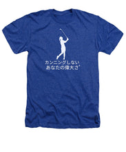 Load image into Gallery viewer, Japanese Women's Golfer - Heathers T-Shirt
