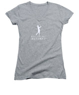 Japanese Women's Golfer - Women's V-Neck