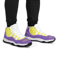 Load image into Gallery viewer, Espanol High Top Air Retro Sneakers - White
