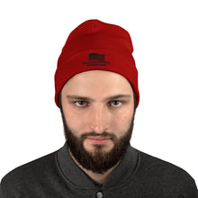 Load image into Gallery viewer, USA Embroidered Beanie

