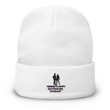 Load image into Gallery viewer, Husband's and Wive's Embroidered Beanie
