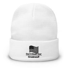 Load image into Gallery viewer, USA Embroidered Beanie
