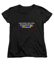 Load image into Gallery viewer, Lgbtq  - Women's T-Shirt (Standard Fit)
