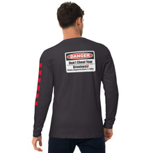 Load image into Gallery viewer, Dont Cheat Your Greatness, Dangerous, Long Sleeve Fitted Crew
