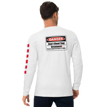 Load image into Gallery viewer, Dont Cheat Your Greatness, Dangerous, Long Sleeve Fitted Crew
