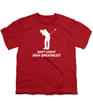 Load image into Gallery viewer, Men's Golfer - Youth T-Shirt
