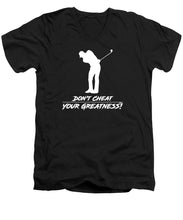 Load image into Gallery viewer, Men's Golfer - Men's V-Neck T-Shirt
