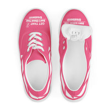 Load image into Gallery viewer, Don't Cheat Your Greatness, Get That Bag,Men's lace-up canvas shoes
