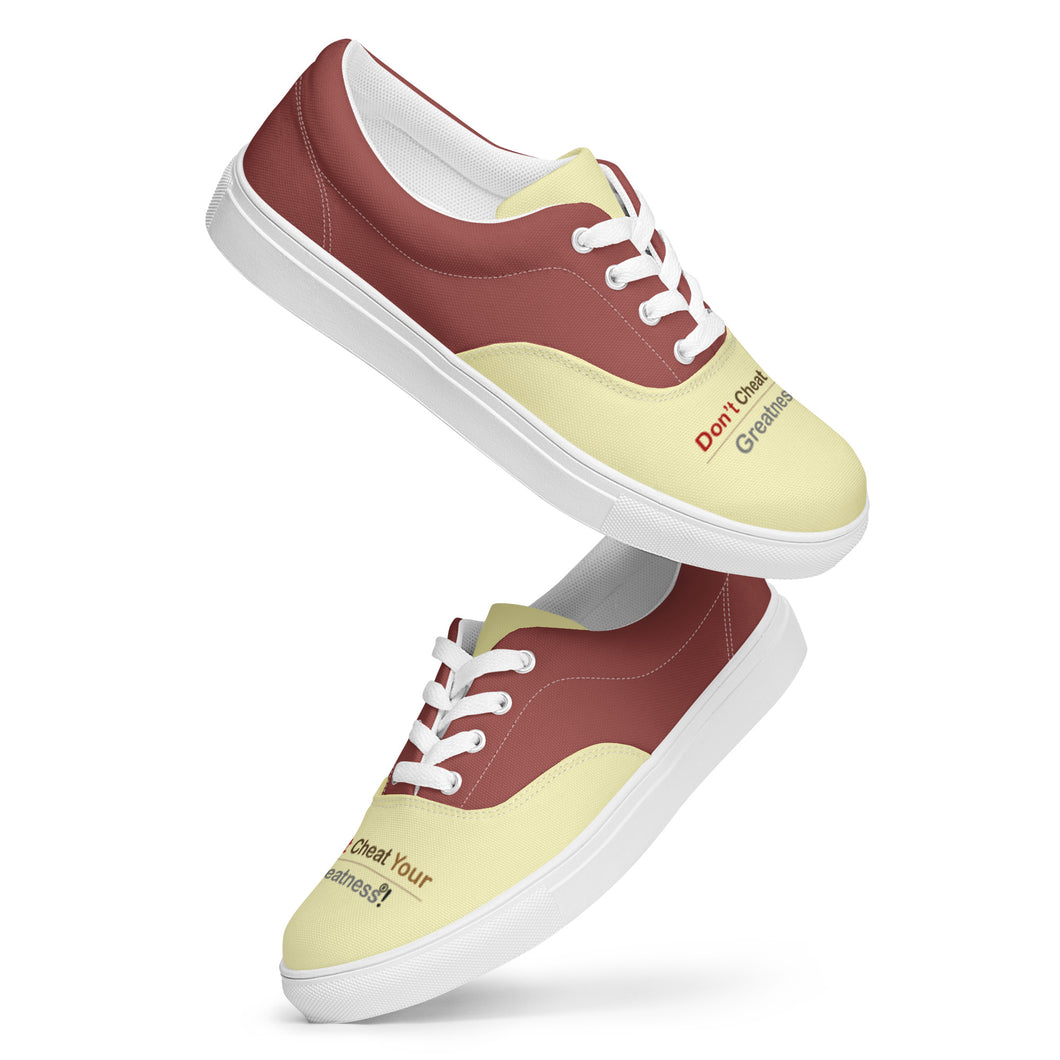 Burberry II Men’s lace-up canvas shoes