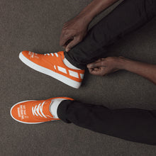 Load image into Gallery viewer, Don't  Cheat Your Greatness, Get That Bag, Men’s lace-up canvas shoes
