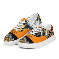 Men’s lace-up canvas shoes