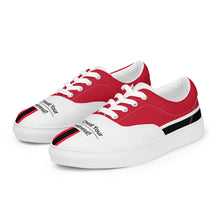 Load image into Gallery viewer, Don't Cheat Your Greatness Men’s lace-up canvas shoes
