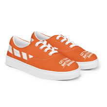 Load image into Gallery viewer, Don't  Cheat Your Greatness, Get That Bag, Men’s lace-up canvas shoes
