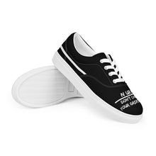 Load image into Gallery viewer, N Ur Drip, Men’s lace-up canvas shoes
