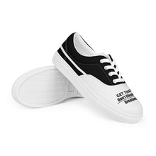 Load image into Gallery viewer, Get That Bag, Men’s lace-up canvas shoes
