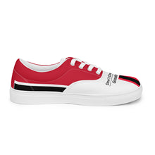 Load image into Gallery viewer, Don't Cheat Your Greatness Men’s lace-up canvas shoes
