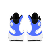 Load image into Gallery viewer, Get That Bag, Basketball Shoes - Blue &amp; White
