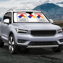Load image into Gallery viewer, Warning ,Dangerous  Auto Sun Shades
