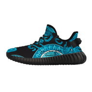 Breathable Mesh Knit Sneaker - Black