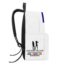 Load image into Gallery viewer, LGBTQ Cotton Backpack
