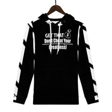 Load image into Gallery viewer, Don't Cheat Your Greatness, Get That Bag ,Men's  Hoodie
