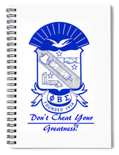 Load image into Gallery viewer, Phi Beta Sigma Inc - Spiral Notebook
