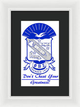 Load image into Gallery viewer, Phi Beta Sigma Inc - Framed Print
