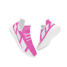 Load image into Gallery viewer, Korean  Lightweight Mesh Knit Sneaker - White
