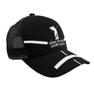 Hindi  Golfers Brim Mesh Baseball Cap