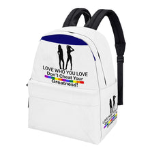 Load image into Gallery viewer, LGBTQ Cotton Backpack
