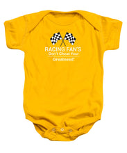 Load image into Gallery viewer, Racing Fan's  - Baby Onesie
