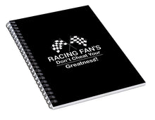 Load image into Gallery viewer, Racing Fan's  - Spiral Notebook
