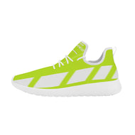 SF_F39 Lightweight Mesh Knit Sneaker - White