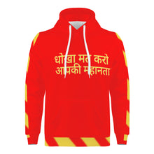 Load image into Gallery viewer, Hindi  Men's All Over Print Hoodie
