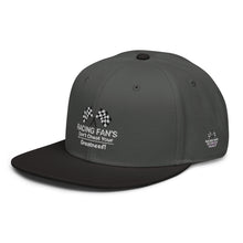 Load image into Gallery viewer, Racing Fan's Snapback Hat
