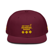 Load image into Gallery viewer, Get That Bag ,Snapback Hat
