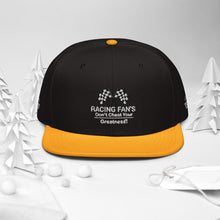 Load image into Gallery viewer, Racing Fan's Snapback Hat
