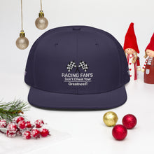 Load image into Gallery viewer, Racing Fan's Snapback Hat
