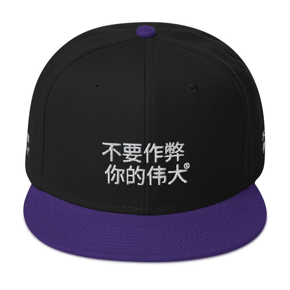 Chinese Snapback Hat