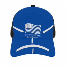 Load image into Gallery viewer, USA Brim Mesh Baseball Cap
