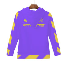 Load image into Gallery viewer, Hindi  Youth's All Over Print Hoodie
