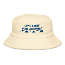 Load image into Gallery viewer, Terry cloth bucket hat
