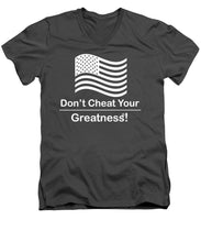 Load image into Gallery viewer, USA - Men's V-Neck T-Shirt
