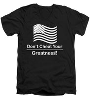 Load image into Gallery viewer, USA - Men's V-Neck T-Shirt
