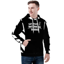 Load image into Gallery viewer, Don't Cheat Your Greatness, Get That Bag, Men's Hoodie
