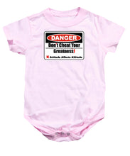 Load image into Gallery viewer, Warning Dangerous  - Baby Onesie
